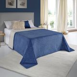 Cobertor Avulso Casal Com Efeito Pele De Carneiro - Chamber Sherpa Azul Stone - Tekstil