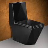 Vaso Sanitário Monobloco Preto Pex Maximus Produzido Em Cerâmica