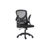 Cadeira Escritório Diretor Office Columbus Com Tela Mesh Preto