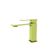 Misturador Monocomando Para Banheiro Bica Baixa Slimt Lexxa Dourado