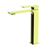 Misturador Monocomando Para Banheiro Bica Alta Slimt Lexxa Dourado