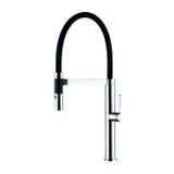 Misturador Monocomando Para Cozinha Harco Bica Removivel Lexxa Cromado/black
