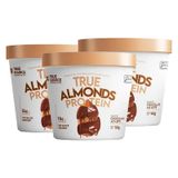 Kit 3x: True Almonds Protein Chocolate Ao Leite True Source 50g
