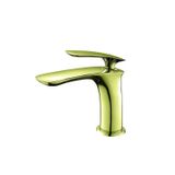 Misturador Monocomando Para Banheiro E Lavabo Evoq Bica Baixa Lexxa Dourado