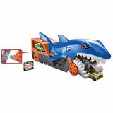 Caminhao De Transporte Hot Wheels City Guincho Tubarao Mastigador Mattel
