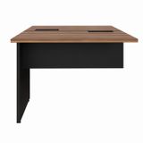Plataforma Dupla Acoplar Pé Painel Espresso Móveis Marrom/preto