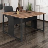 Plataforma Dupla Pé Quadro Marrom/preto