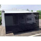 Tela De Proteção Solar Awning Tentproinc Rv 6 Pés X 10 Pés 3 Polegadas Preta