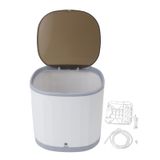 Mini Máquina De Lavar Louça Zerodis Portátil 4l Usb Recarregável 1,2 Kg