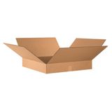 Caixas De Envio De Papelão Aviditi Flat 24x24x4cm (pacote Com 10)