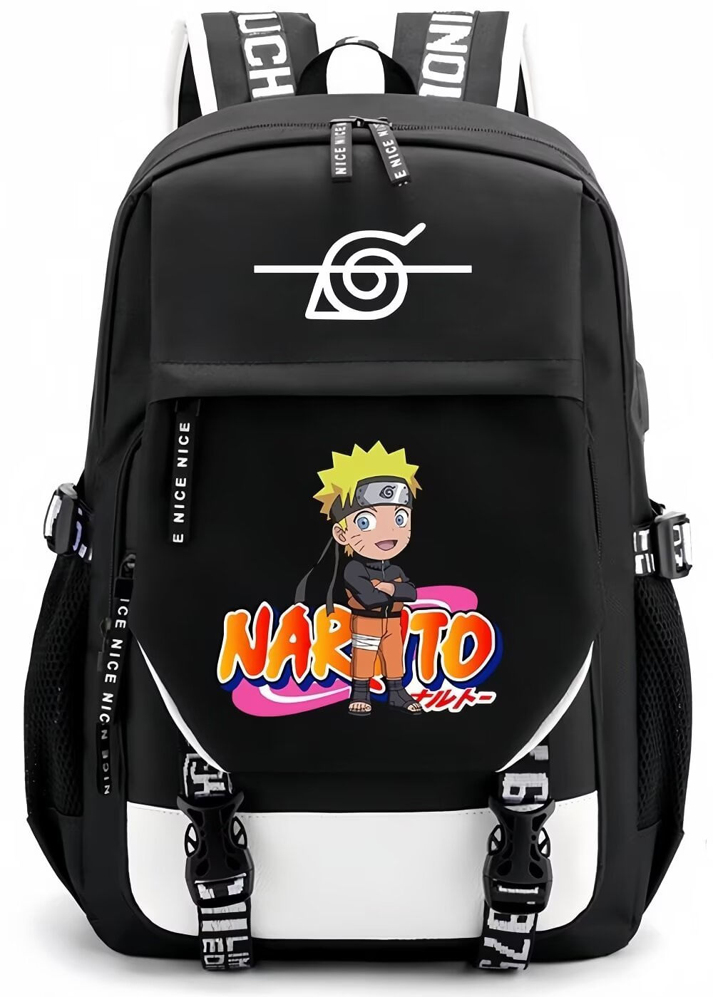 Mochila Beibao3 College Style Creative Naruto Q Version