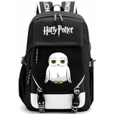 Mochila Beibao3 Harry Potter Owl College Style Pu De Couro Pu