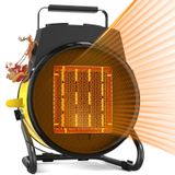 Aquecedor Externo Aobmaxet 1500w De Garagem Elétrica Portátil