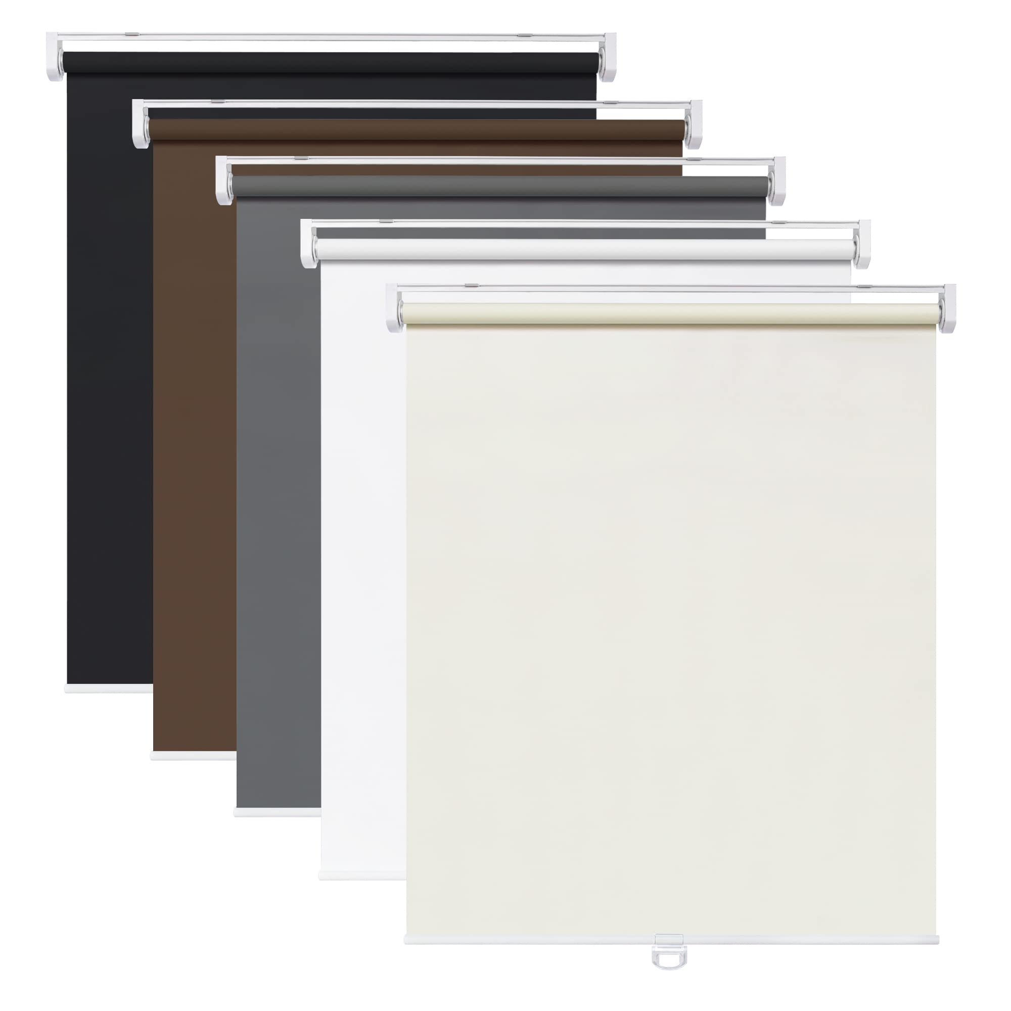 Roller Shades Lazblinds Sem Ferramentas Sem Furadeira 100% Blackout 90x180cm