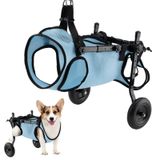 Cadeira De Rodas Para Cães Celestaura Ajustável Para Cães Pequenos Xs
