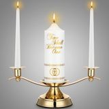 Conjunto De Velas Unity Irenare Para Cerimônia De Casamento Com Suporte