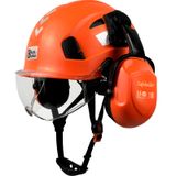 Capacete De Segurança De Construção Safebuilder Com Viseiras E Protetores De Ouvido