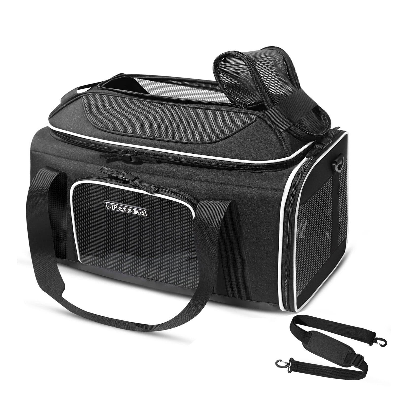 Porta-animais De Estimação Petskd Top-expansível 43x30x22 Cm Jetblue Frontier