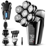 Barbeador Elétrico Hexus Head Barbeadores Para Homens Carecas À Prova D&#39;água