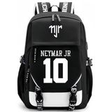 Mochila Sanmu Brazil Jr Neymar Casual Fashion Pu Em Couro