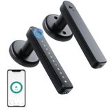 Fechadura De Porta Inteligente Com Impressão Digital Ironzon Blue Para Casa, Hotel E Escritório