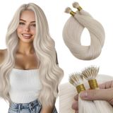 Extensões De Cabelo Nano Bead Sunny Hair Blonde Nano 50g 40cm