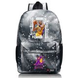 Mochila Sanmu, Estilo Casual, Estrela Da Nba, Kobe Bryant, Couro Pu