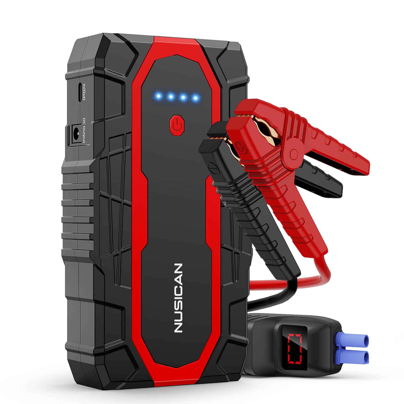 Car Jump Starter Nusican N18 12v 2000a 18000mah De Lítio