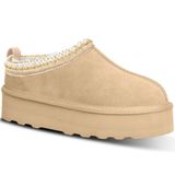 Chinelos, Minibotas De Plataforma, Bota De Tornozelo, Forrada De Pele, Feminina