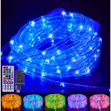 Rope Lights Brightown 72 Pés 200 Led 24 Cores Que Mudam De Cor Ao Ar Livre