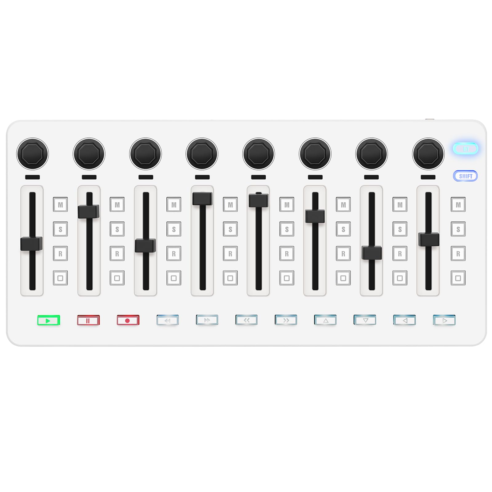 Mixer De Controlador Midi Sem Fio M-wave Com Bluetooth E Usb