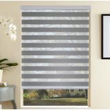 Persianas Zebra Shecute 72h X 31w Cm Cinza Para Windows