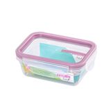 Pote Hermético Com Travas 330ml Modular Sanremo Freshy Rosa Fitness Academia Marmita Cozinha