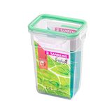 Pote Hermético Com Travas 1,4l Modular Sanremo Freshy Verde Fitness Academia Marmita Cozinha