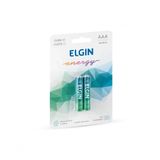 Kit Pilha Alcalina Aaa 2 Unidades Elgin