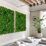 Jardim Vertical De Plantas Artificiais Premium Cobrem 2m²decoração De Recepções Elegantes