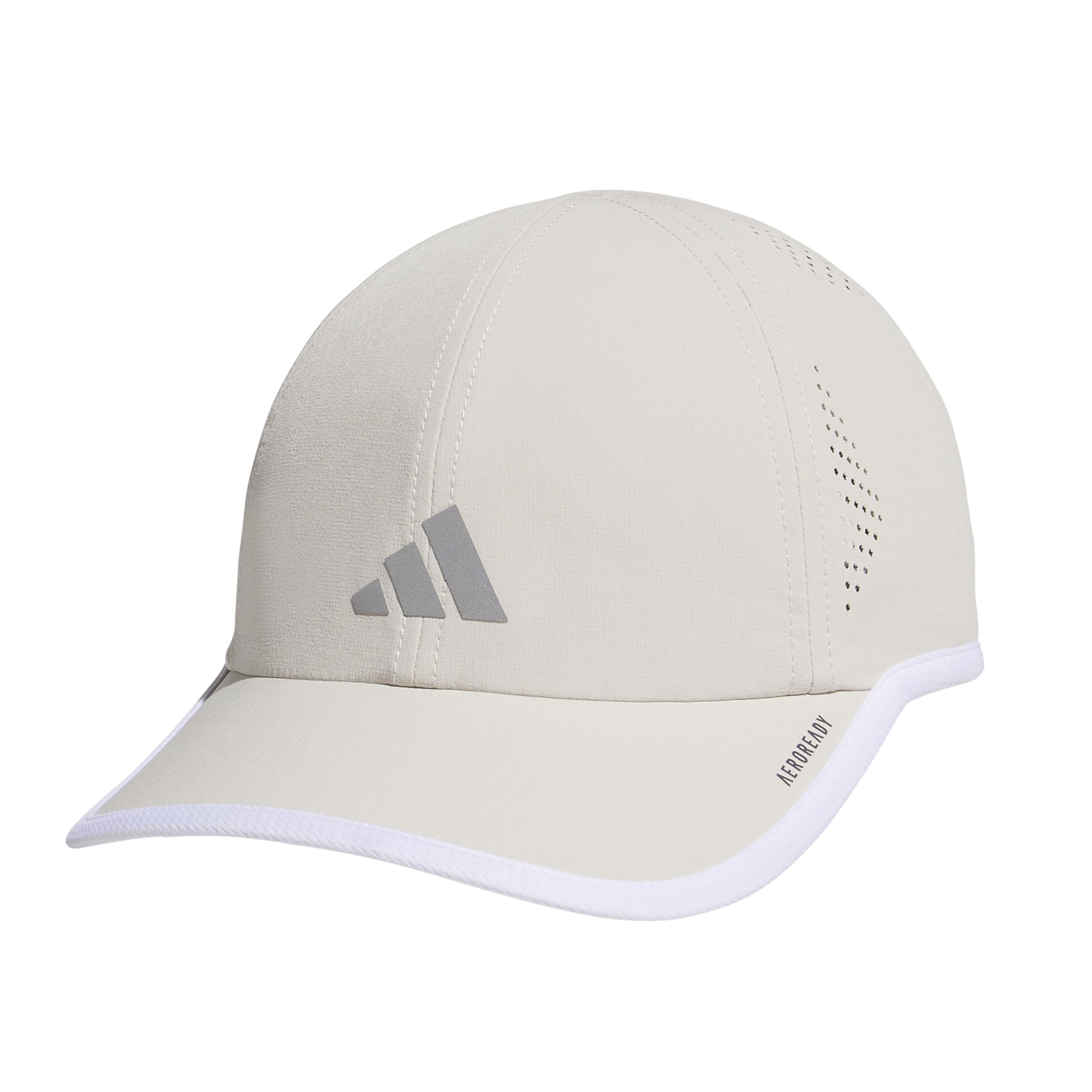Chapéu Adidas Superlite Alumina Bege/prata Metálico/branco