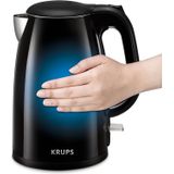 Chaleira Elétrica Krups 1.5l 1500w Cool Touch Em Aço Inoxidável