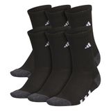 Meias Adidas Athletic Cushioned Crew Para Crianças (6 Pares)