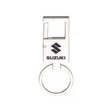 Chaveiro Espelhado Mosquetão Para Suzuki Metal - E