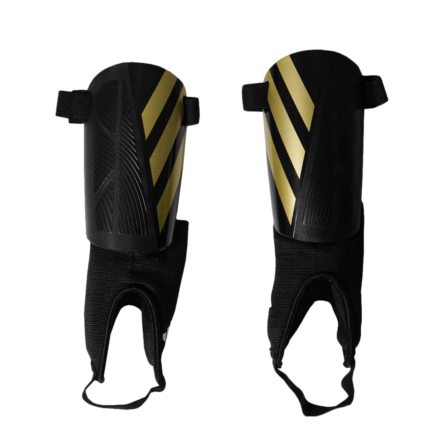 Shin Guard Adidas Tiro Match Unissex Para Crianças Preto/dourado Metálico/branco