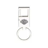Chaveiro Para Harley Metal Espelhado Mosquetão - E