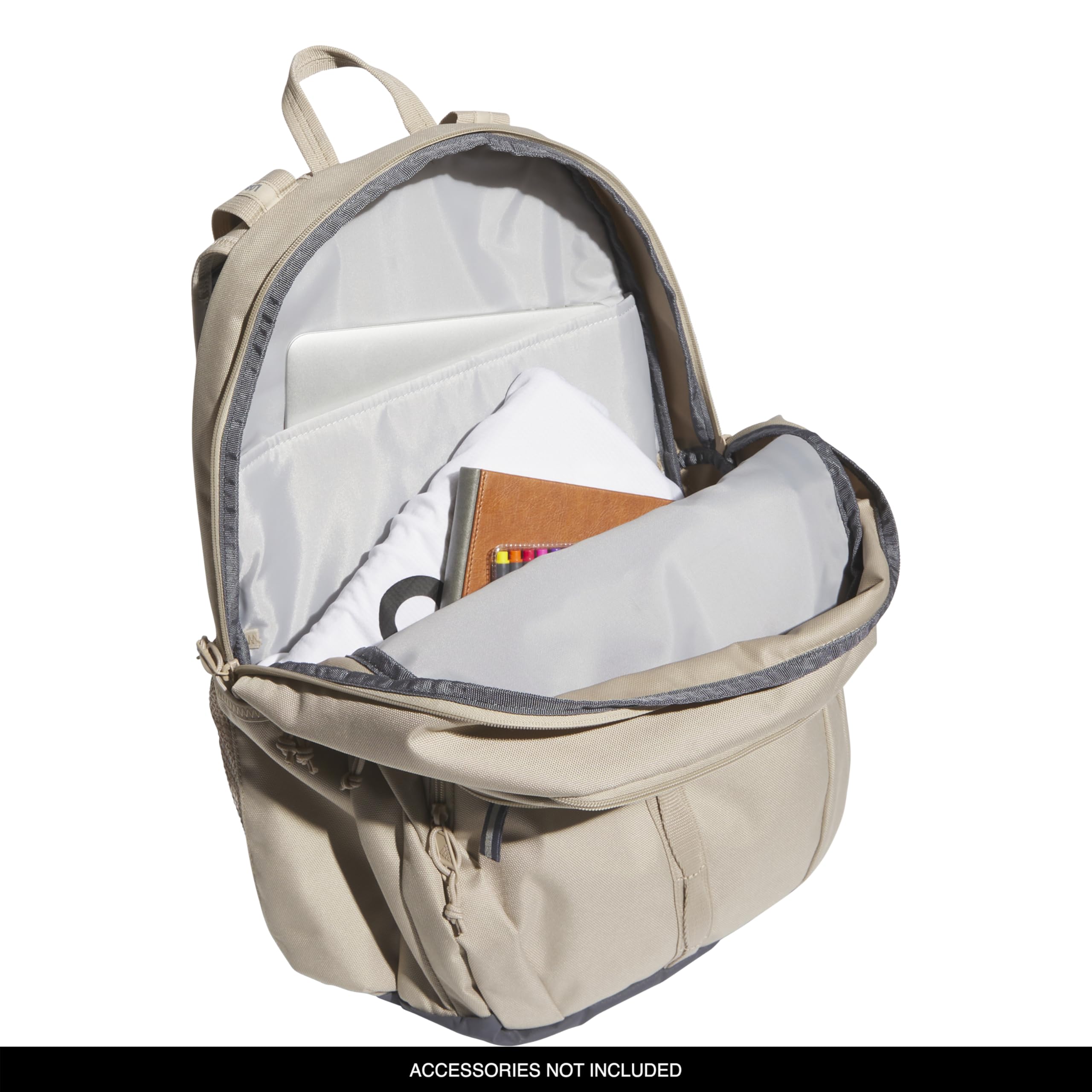 Mochila Adidas Prime 7 Clay Brown/onix Grey Com Garantia Vitalícia