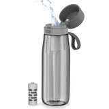 Garrafa De Água Philips Gozero Everyday Filter 650ml Cinza