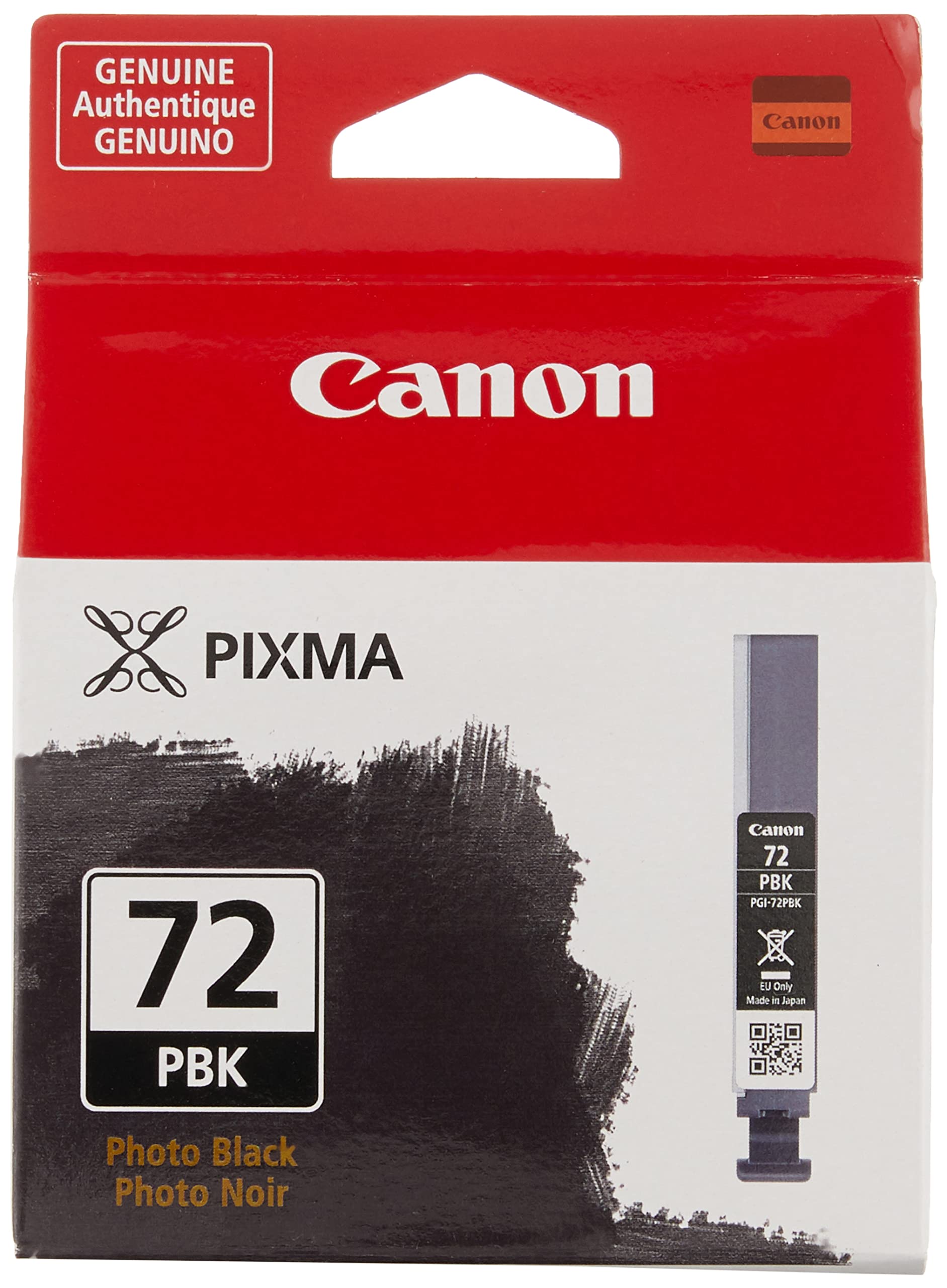 Tanque De Tinta Canon Pgi-72 Pbk Photo Preto