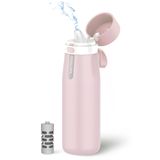 Garrafa De Água Filtrada Philips Isolada Em Aço Inoxidável 550ml