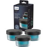 Solução De Limpeza Philips Para Barbeador Elétrico S5000 S7000 S9000 S9000 Quick Clean Pods, 160 Ml, Pacote Com 3