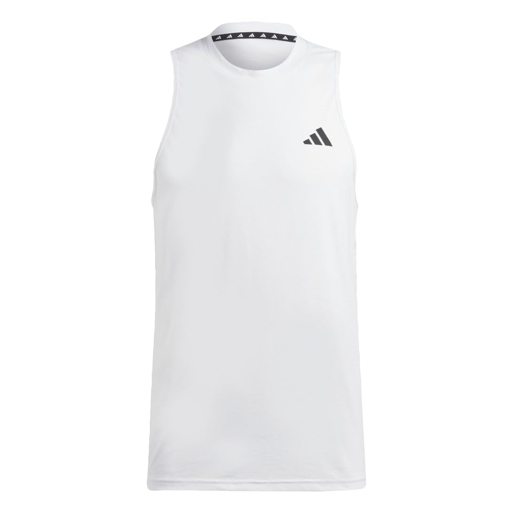 Camiseta Masculina Adidas Training Essentials Com Logotipo Feel Ready