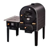 Forno A Lenha Com Fogão Tamanho Médio Com Interno Em Inox 430