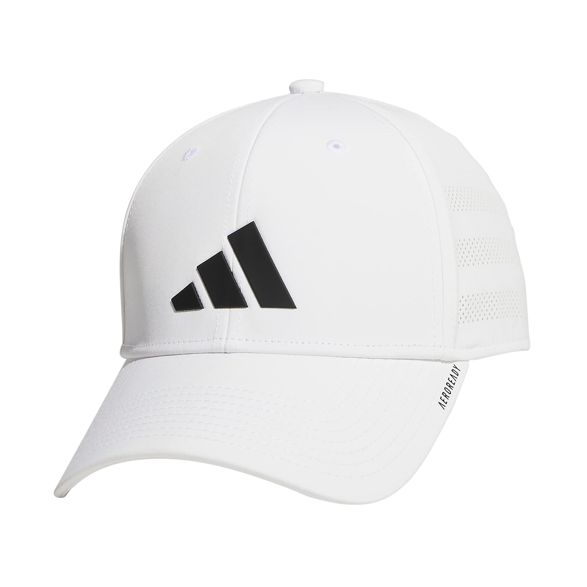 Chapéu Adidas Gameday Structured Stretch Fit Branco/preto
